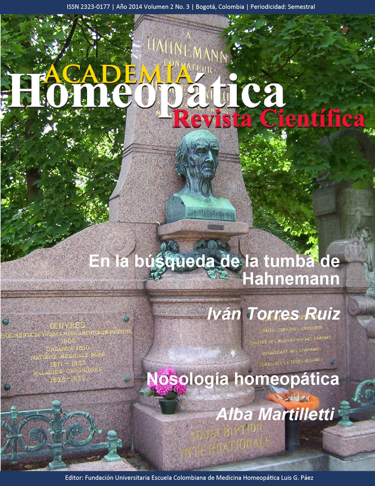 Revista Académica Homeopática No. 3