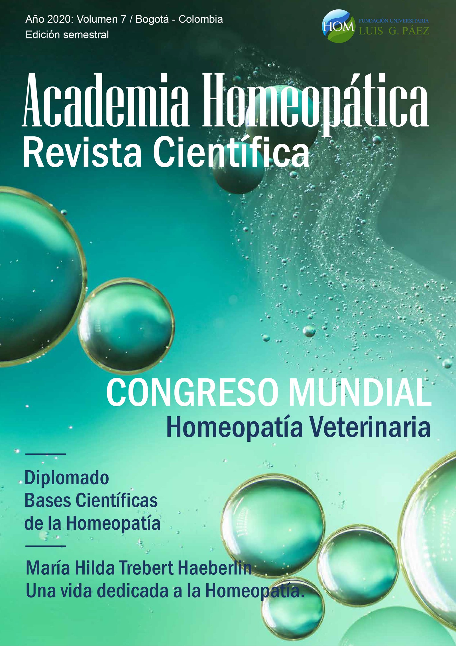 Revista Homeopática Volumen 7